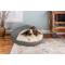 Show in main carousel: Snoozer Pet Products Microsuede Round Cozy Cave Dog Bed, Merlin Pewter, Small slide 1 of 5
