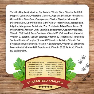 Show full view: Lafeber Hey!Berries Bell Pepper & Cilantro Guinea Pig Treats, 5-oz bag slide 7 of 10