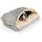 Show in main carousel: Snoozer Pet Products Premium Microsuede Cozy Cave Rectangle Dog Bed, Palmer Dove, Small slide 3 of 5