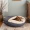 Show in main carousel: Snoozer Pet Products Round Cozy Cave Dog Bed, Heather Gray, X-Large slide 2 of 5