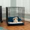 Show in main carousel: Snoozer Pet Products Forgiveness Cozy Cave Covered Dog & Cat Bed, Sapphire, X-Large slide 1 of 6