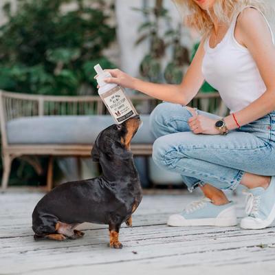 Show full view: Precious Tails Live. Love. Groom. All-In-1 Waterless Foam Dog & Cat Dry Shampoo, Unscented, 500-mL bottle slide 3 of 7