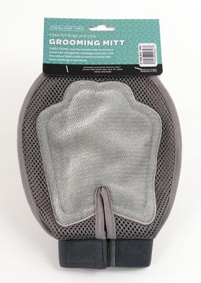 Show full view: Precious Tails Dog & Cat Hair Remover Grooming Glove, Gray Gray slide 4 of 9