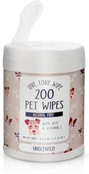 Precious Tails Live. Love. Wash. Dog Grooming Wipes, Unscented, 200 count slide 2 of 6