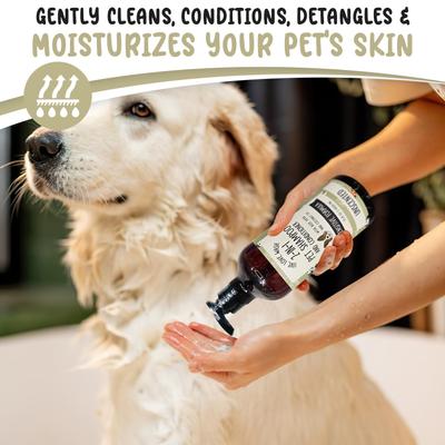 Show full view: Precious Tails Live. Love. Wash. 2-in-1 Dog & Cat Shampoo & Conditioner, Unscented, 1000-mL bottle slide 6 of 7