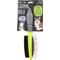 Show in main carousel: Precious Tails Double Sided Soft Bristles Dog & Cat Slicker Brush, Gray Lime slide 6 of 10
