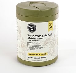 Precious Tails Botanical Blend Dog Grooming Wipes, Chamomile Aloe Scented, 200 count slide 1 of 3
