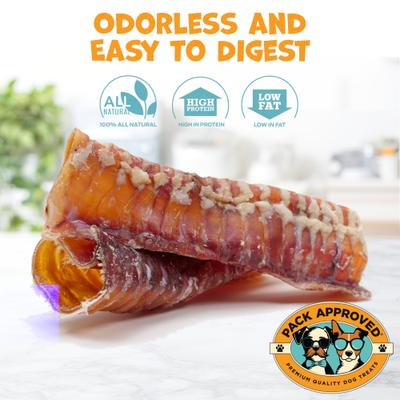 Show full view: Pack Approved 5 to 6-in Beef Trachea Roll Dog Chews, 4 count slide 5 of 7