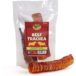 Pack Approved 5 to 6-in Beef Trachea Roll Dog Chews, 4 count