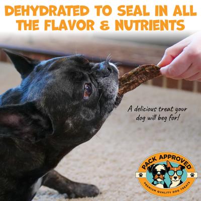 Show full view: Pack Approved Beef Heart Dehydrated Dog Treats, 3.5-oz pack slide 4 of 8
