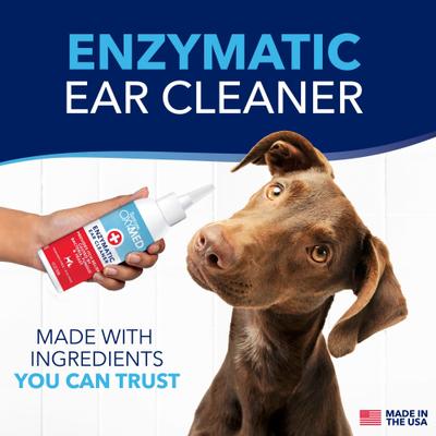Show full view: TropiClean OxyMed Enzymatic Dog & Cat Ear Cleaner, 4-fl oz slide 4 of 11