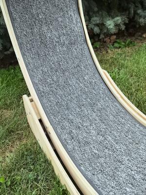 Show full view: One for Pets Real Oak Treadmill Cat Exercise Wheel Toy, Brown, Small slide 4 of 5