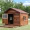Show in main carousel: KZLAA Solid Pine Wood Dog House, Red Wood, XX-Large slide 1 of 11