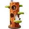 Show in main carousel: KZLAA Elizha 49-in Solid Wood Modern Cat Tree & Condo, Green slide 1 of 6