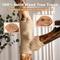 Show in main carousel: KZLAA 54.7-in Solid Wood Cat Tree & Condo, Brown slide 8 of 10