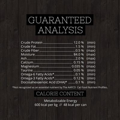 Show full view: Fussie Cat Premium Tuna with Salmon Formula in Aspic Grain-Free Canned Cat Food, 2.82-oz can, case of 4 slide 5 of 9