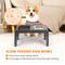 Show in main carousel: Heeyoo Elevated Dog Bowl Set, 2 bowls, 5-cup, Grey slide 2 of 8
