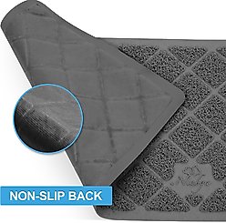 Niubya Premium Cat Litter Mat, Dark Grey, 23 x 14-in slide 2 of 8