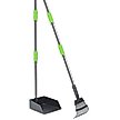 Show in main carousel: Niubya Dog Stainless Steel Rake Pooper Scooper Set, Silver & Green slide 1 of 8