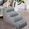 Show in main carousel: Niubya High Density Foam Dog Stairs, Grey, 4 steps slide 5 of 8