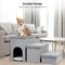 Show in main carousel: Heeyoo 3-in-1 Foldable Dog Stairs, Light Grey, 3 steps slide 3 of 7