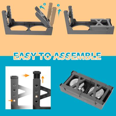 Show full view: Niubya Elevated Dog Bowl Set, 5-cup, Grey slide 8 of 8