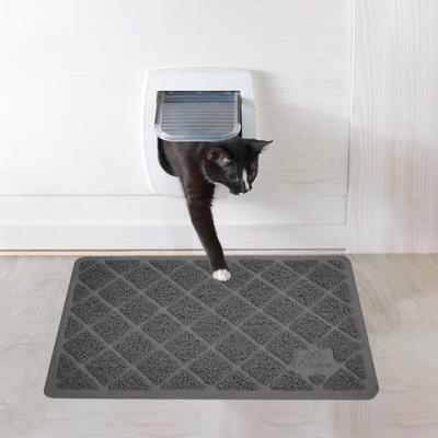 Show full view: Niubya Premium Cat Litter Mat, Dark Grey, 23 x 14-in slide 8 of 9