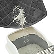 Show in main carousel: Niubya Premium Cat Litter Mat, Dark Grey, 23 x 14-in slide 3 of 9