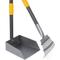 Show in main carousel: Niubya Dog Stainless Steel Rake Pooper Scooper Set, Black & Yellow slide 1 of 9