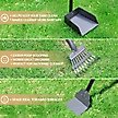 Show in main carousel: Heeyoo Stainless Steel Spade Poop Scooper Set, Blue slide 6 of 7