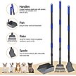 Show in main carousel: Heeyoo Stainless Steel Spade Poop Scooper Set, Blue slide 2 of 7