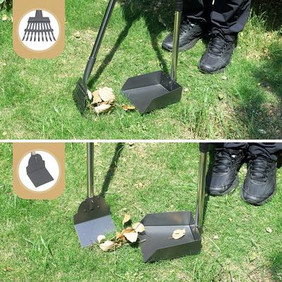 Show full view: Heeyoo Stainless Steel Spade Poop Scooper Set, Stainless Steel slide 7 of 8