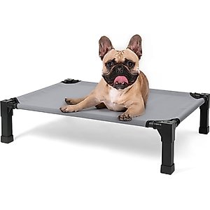 Coolaroo HeatShield Cooling Fabric Elevated Dog Bed