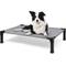 Show in main carousel: Heeyoo Elevated Cooling Dog Bed, Grey, Large slide 1 of 10