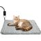 Show in main carousel: Heeyoo Dog & Cat Heating Pad with Removable Cover, Grey, Small slide 1 of 11