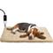 Show in main carousel: Heeyoo Dog & Cat Heating Pad with Removable Cover, Beige, Medium slide 1 of 11