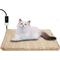 Show in main carousel: Heeyoo Dog & Cat Heating Pad with Removable Cover, Beige, Small slide 1 of 12