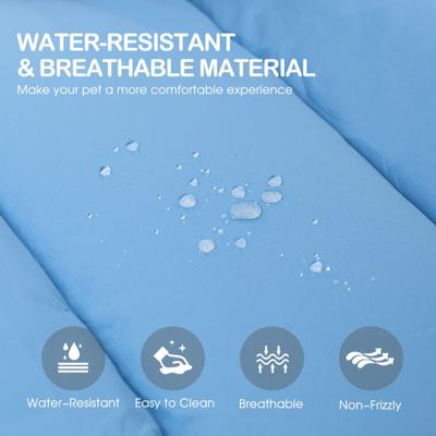 Show full view: Heeyoo Outdoor Foldable Dog Bed, Blue, Medium slide 5 of 7