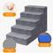 Show in main carousel: Heeyoo Dog Stairs, Grey, 5 steps slide 4 of 8