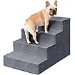 Show in main carousel: Heeyoo Dog Stairs, Grey, 4 steps slide 1 of 8
