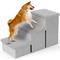 Show in main carousel: Heeyoo Foldable Dog Stairs with Storage, Light Grey, 3 steps slide 1 of 8