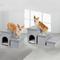 Show in main carousel: Heeyoo 3-in-1 Foldable Dog Stairs, Light Grey, 3 steps slide 5 of 7