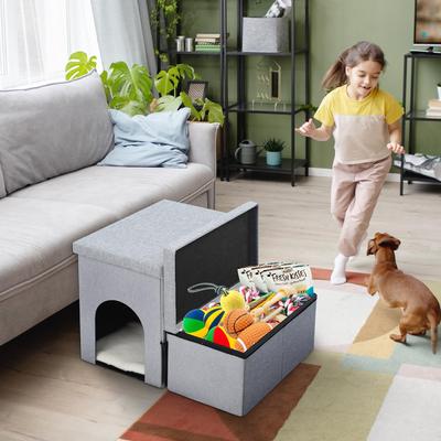 Heeyoo 3-in-1 Foldable Dog Stairs