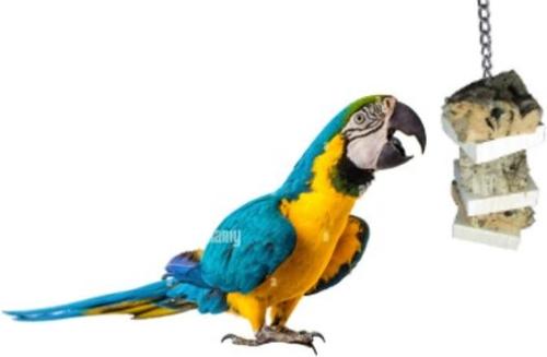 Show full view: Mighty Bird Toys Balsa & Cork Bird Toy, Natural, Medium slide 2 of 2