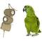 Show in main carousel: Mighty Bird Toys Balsa in a Blanket Bird Toy, Natural, Small/Medium slide 2 of 2