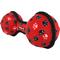 Show in main carousel: Tuffy's Ultimate 2 Ball Tug Squeaky Plus Dog Toy, Red Paws slide 2 of 4