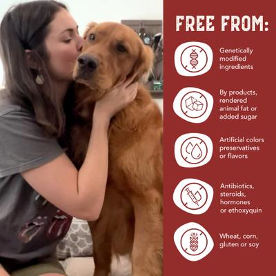 Show full view: Health Extension Bison & Fish Jerky Grain-Free Dog Treats, 4-oz bag slide 7 of 9