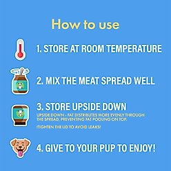 Visionary Pet Foods Duck & Ghee Meat Spread Dog Food Topper, 12-oz jar slide 2 of 6