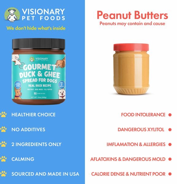 Visionary Pet Foods Chicken & Ghee Meat Spread Dog Food Topper