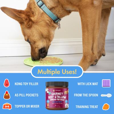 Show full view: Visionary Pet Foods Beef & Tallow Meat Spread Dog Food Topper, 12-oz jar slide 6 of 8